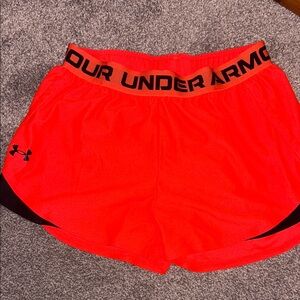 Under Armour Women's Vibrant Hot Pink Athletic Shorts
